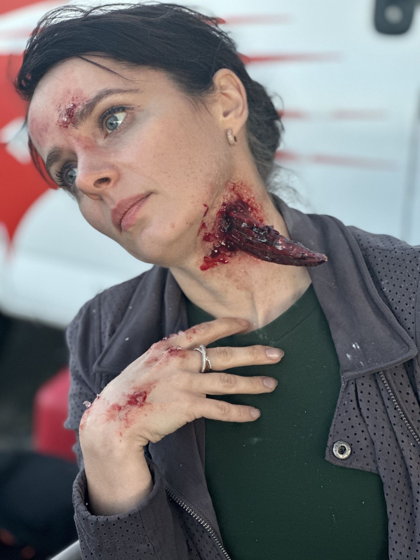 Olya Aman in special-effects make-up, photo 14